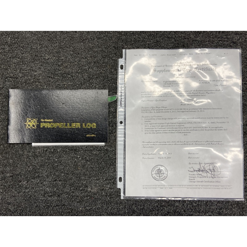 MTV-12-D-188-30D MT-Propeller 3 Blade Propeller Hub w Logbooks (Core)