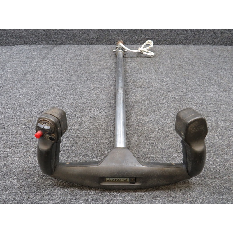 030A-61040-11 Mitsubishi MU-2B-26 Control Yoke Assembly with Switchs LH (Worn)