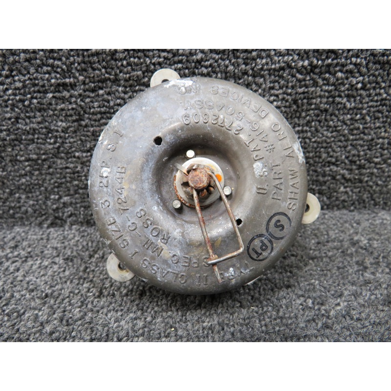 416-50 Shaw Aero Type 2 Fuel Cap (Size 3) (Minus Chain) (Rusted)