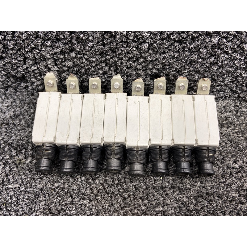 7274-11-7 Klixon Push to Reset Circuit Breaker Set of 8 (7 Amp)