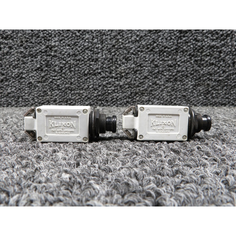 7274-12-5 Klixon Push Circuit Breaker (5 Amps) (Set of 2)