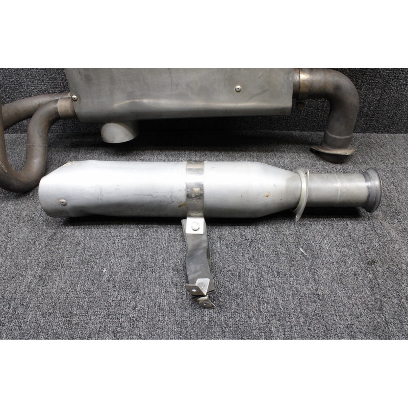 PFS-14150 Lycoming O-320-E3D Power Flow Exhaust with Headers, Muffler (Damaged)