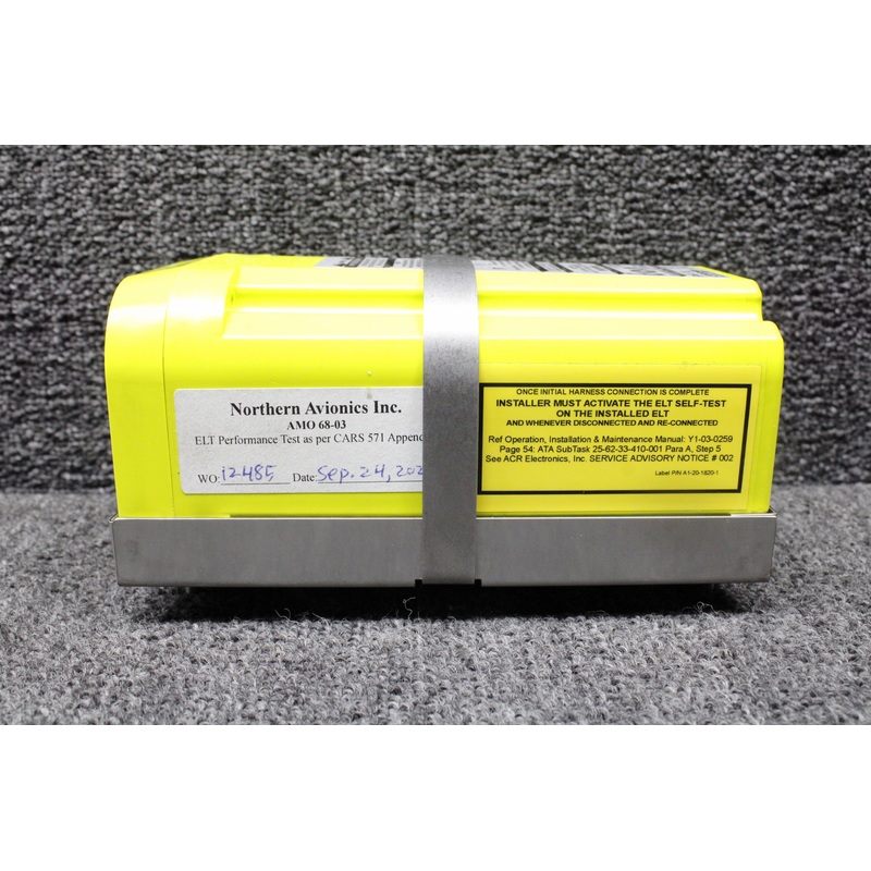 A3-06-2880 Artex ELT 345 Emergency Locator with Tray, Switch, & Antenna