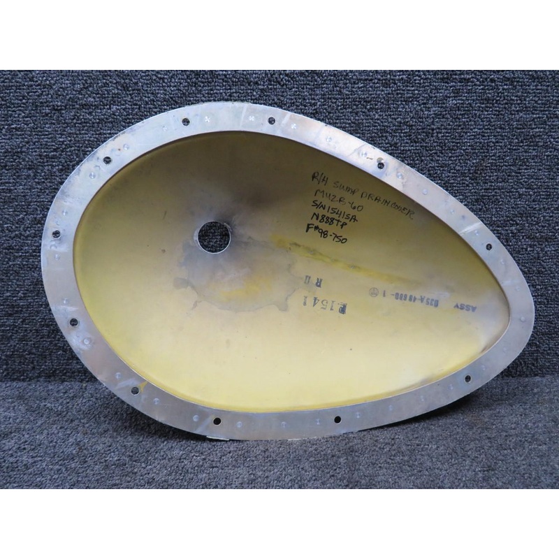 035A-48680-1 Mitsubishi MU-2B-60 Sump Drain Cover RH