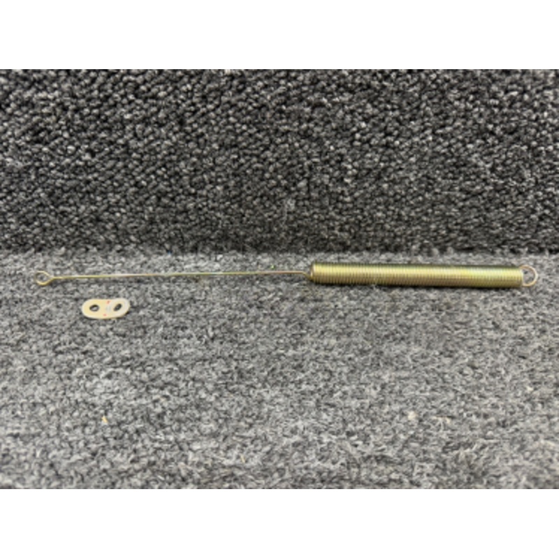 81475, 35248-001 Aviat Husky A-1C-200 Flap Return Spring with Attach Bracket