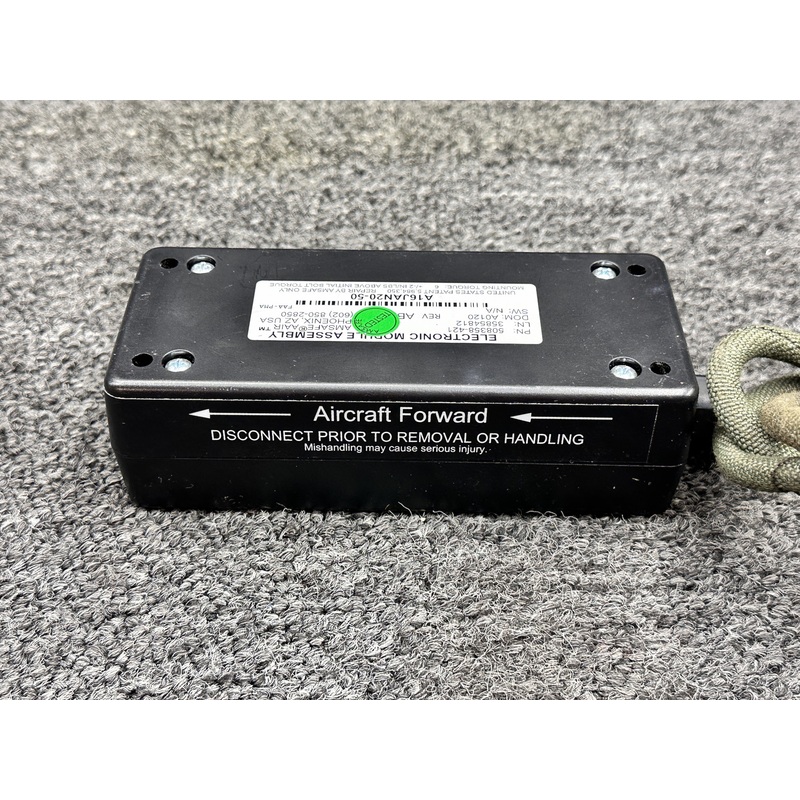 508358-421 Amsafe Electronic Seatbelt Inflator Module Assembly with Harness