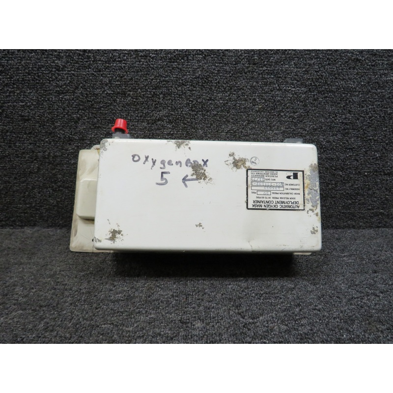 101-384102-3 Puritan-Bennett Auto Oxygen Mask Deployment Container (Inop) (Core)