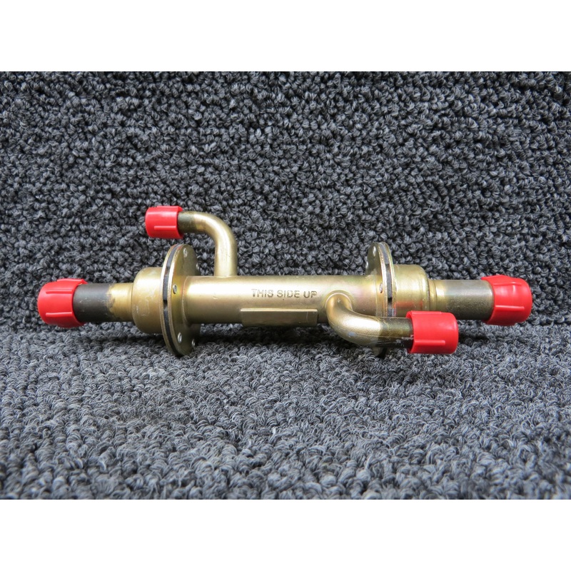 1H5-18 (Alt: 474-128) Parker Airborne Vacuum Manifold Assembly