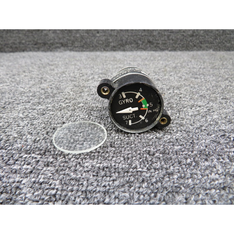 3-310-5 UMA Gyro Suction Indicator (Chipped Face, Loose Screen)