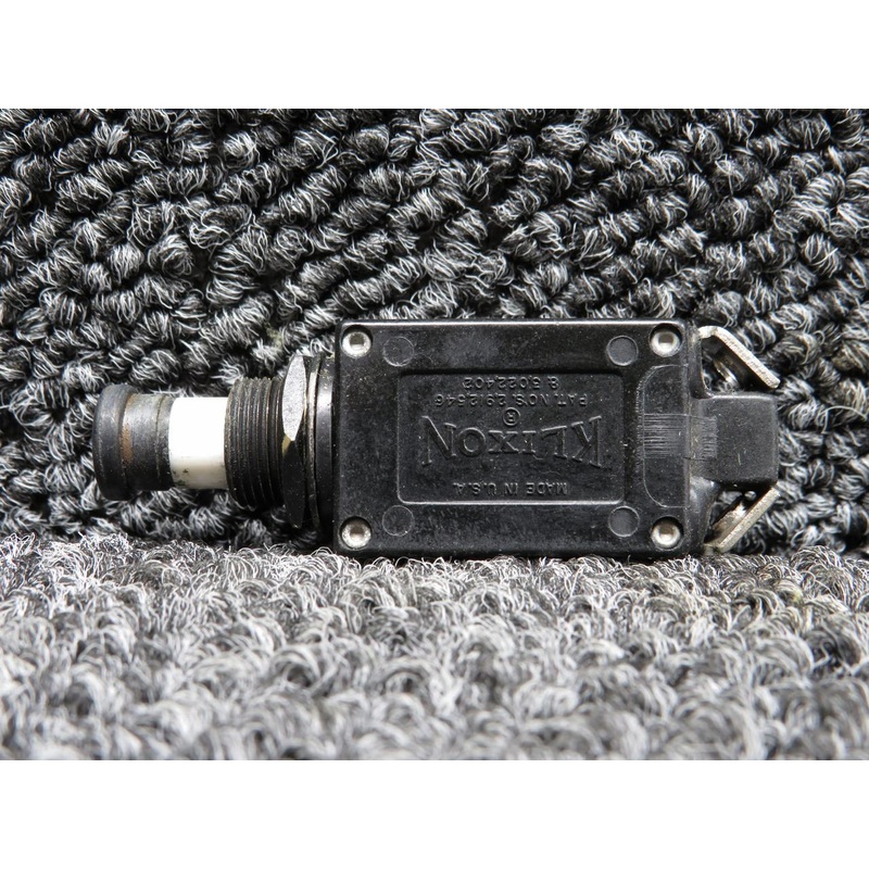 7277-2-7-1-2 Klixon Push Circuit Breaker (Amps: 7.5)