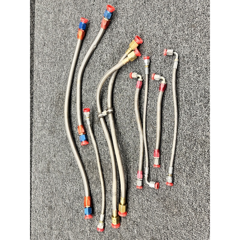 LYC-10 Lycoming O-320-A2B Airwolf Oil Filter Kit with Hoses