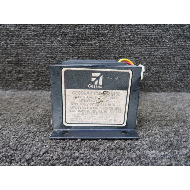 150-0011 (Alt: C594502-0102) Aeroflash Single-Dual Flasher Assembly (Worn)