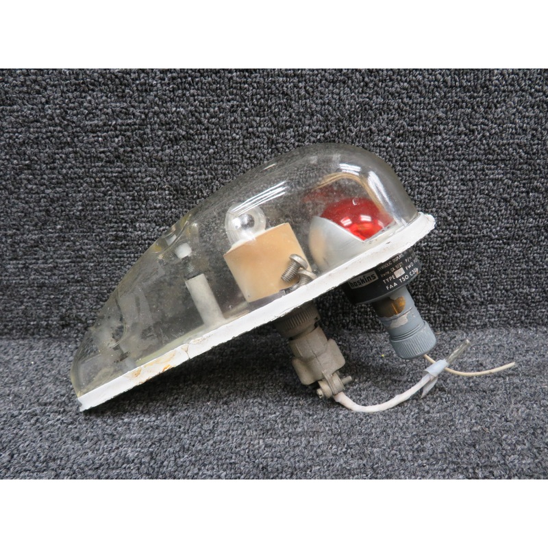 30-0218-1 Hoskins Strobe Light Assembly (Worn, Loose Screws)
