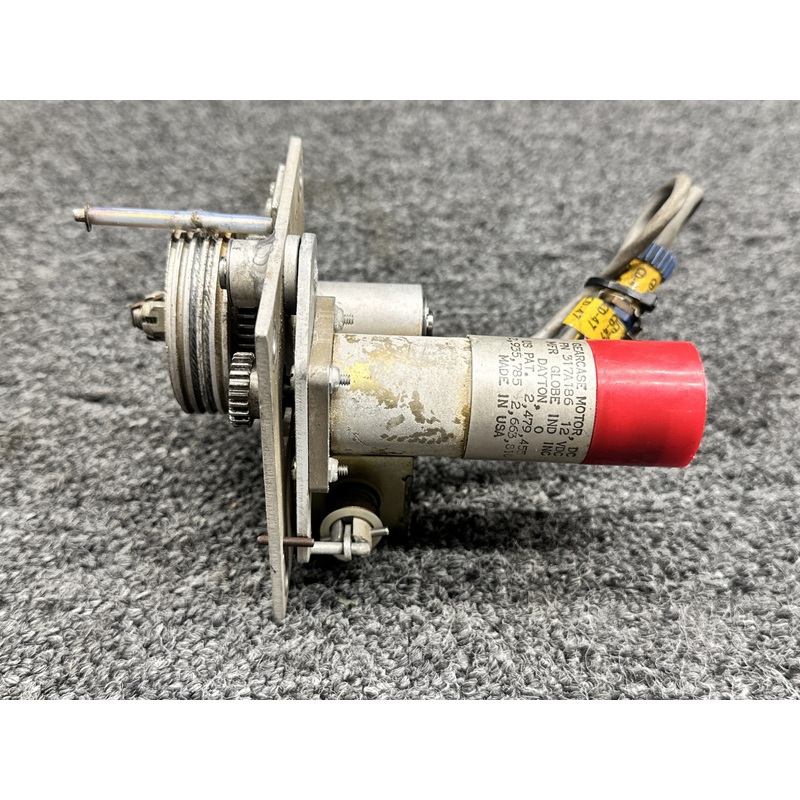317A186 Globe Gearcase Motor & Servo Assembly (12V, No Cable)