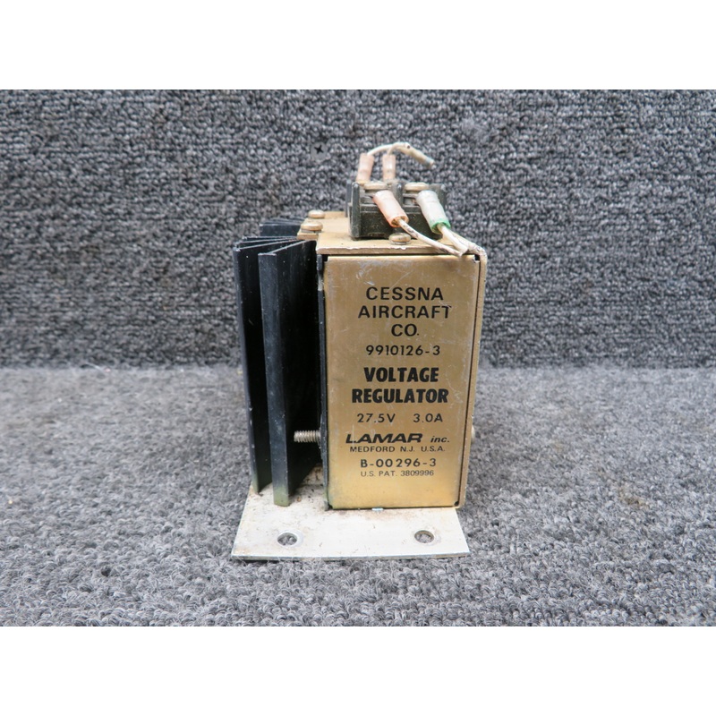 B-00296-3 (Alt: 9910126-3) Lamar Voltage Regulator (27.5V) (Minus Knob)
