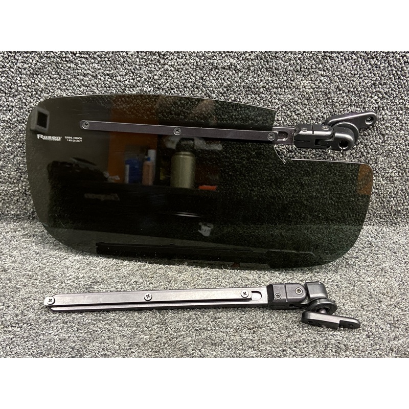 R1740000, R1740100 Rosen Sun Visor Set with Rail (Incomplete, Damaged)