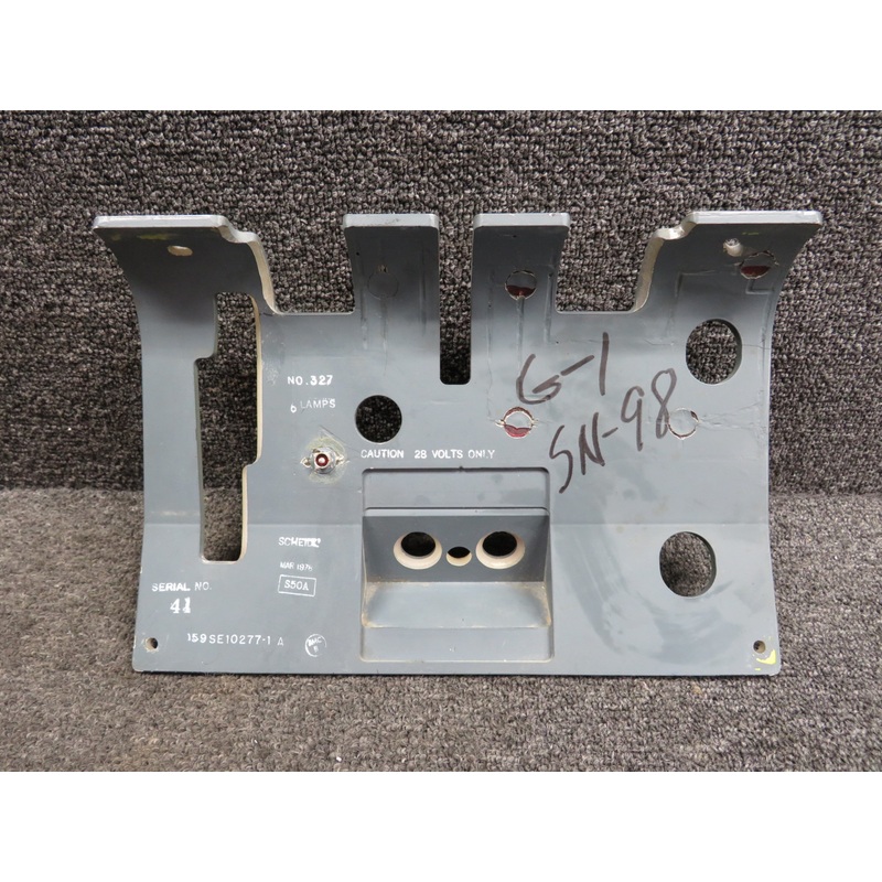 159SE10277-1A Grumman G-159 Flap-Brakes-Trim Instrument Panel Cover