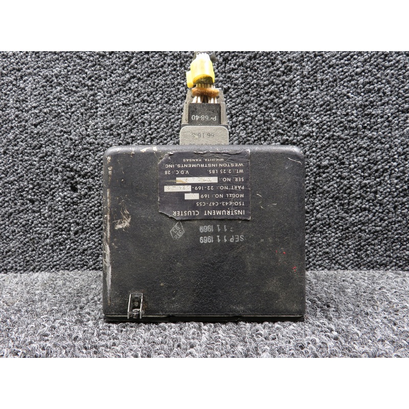 22-169-024-2 Weston 169V Instrument Cluster (Volts: 28)