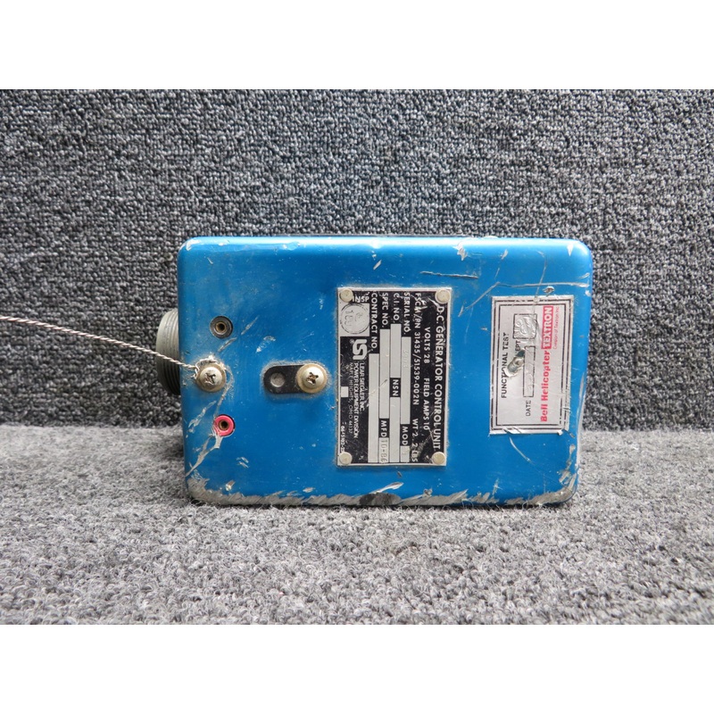 51539-002N Lear Sigler DC Generator Control Unit with Mods
