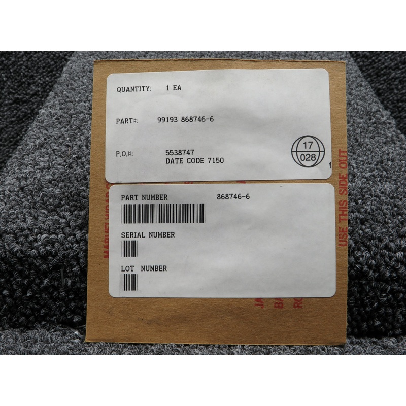 868746-6 Textron Aviation Gasket Set of 5 (New Old Stock)