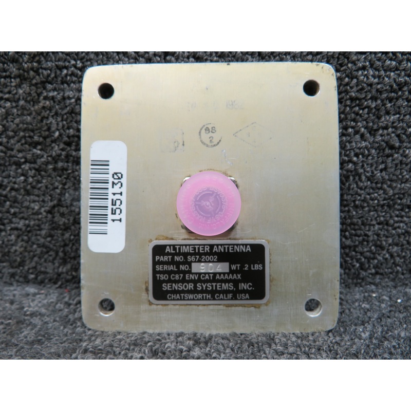 S67-2002 Sensor Systems Altimeter Antenna Inop (Core)