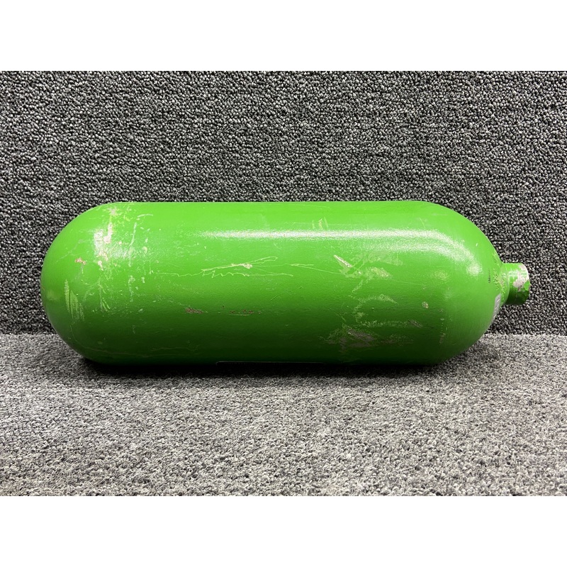176182-01 Puritan Bennett Steel Oxygen Bottle (Serviced: 4-2019, No Regulator)