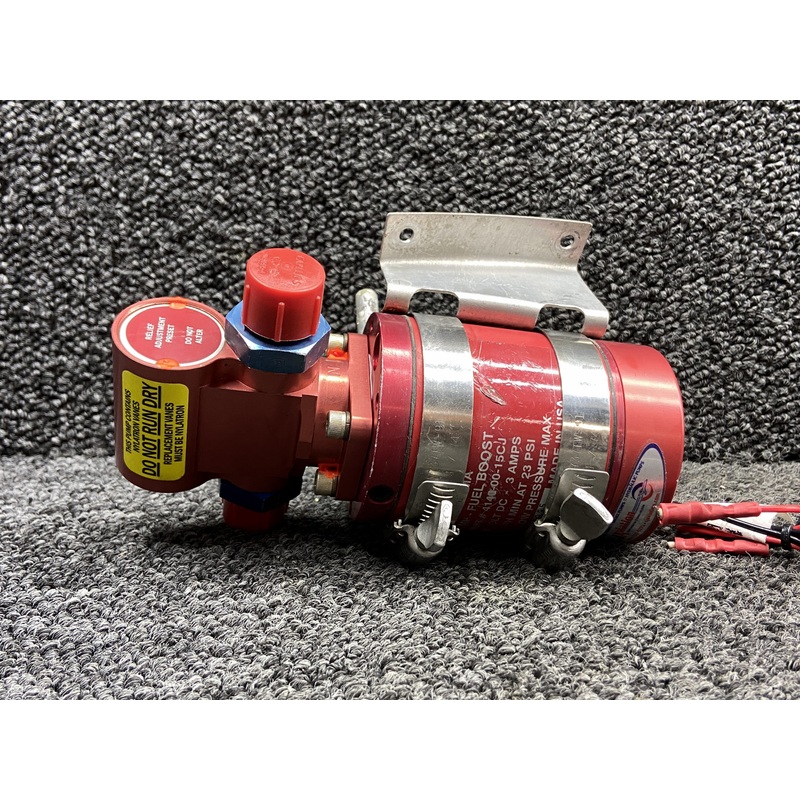 4140-00-15CJ (Alt: C291504-0201) CJ Access Auxiliary Fuel Pump with Mount (28V)