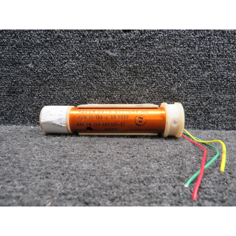 75-133-2 (Alt: 114-389001-31) Ragen Data Systems Fuel Probe Transmitter