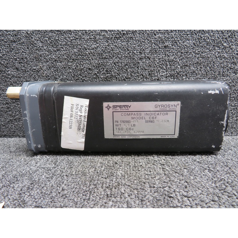 1782993-653 Sperry C-6F Gyrosyn Compass Indicator