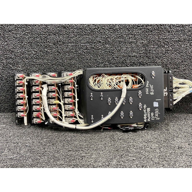46F24A003-004 Klixon Pilot Side Circuit Breaker Panel Assembly w Breakers