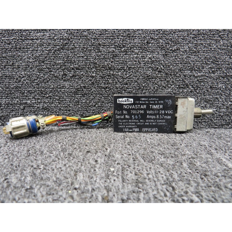 701296 Hoskins Novastar Timer (Volts: 11-28) (Amps: 8.57 Max)