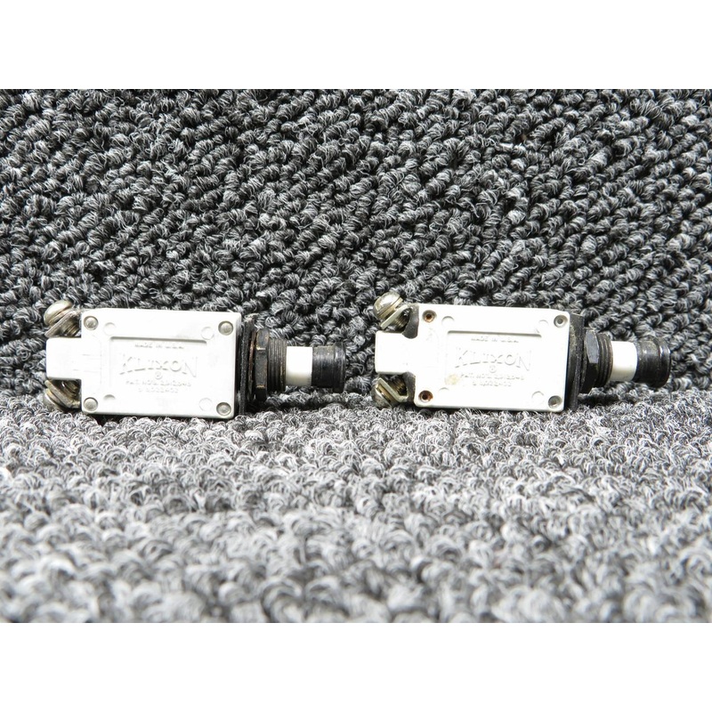 7277-2-7-1-2 Klixon 7.5 Push Breaker Set of 2