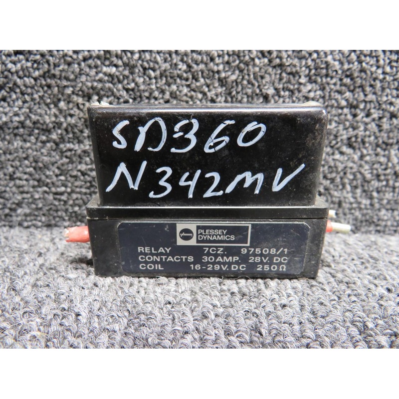 15A81-664480 (Alt: 97508-1) Plessey Dynamics Relay (Volts: 28)