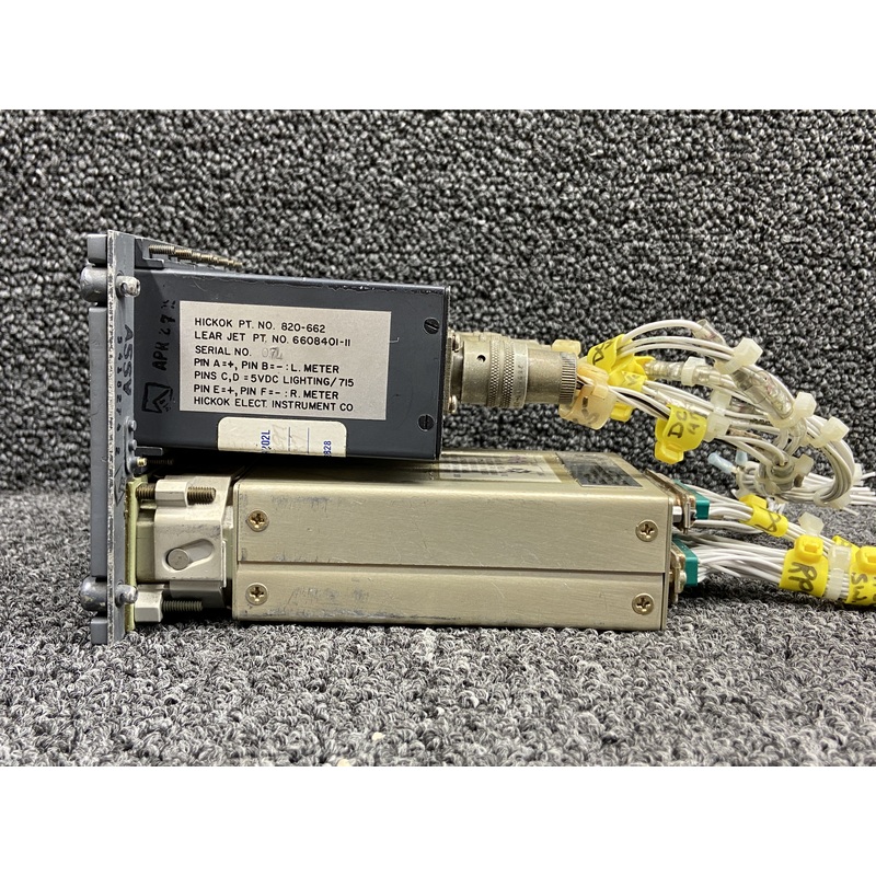 5418274-11, 820-620 Hoskins Indicator Panel Cluster Assy w Gauges & Annunciator