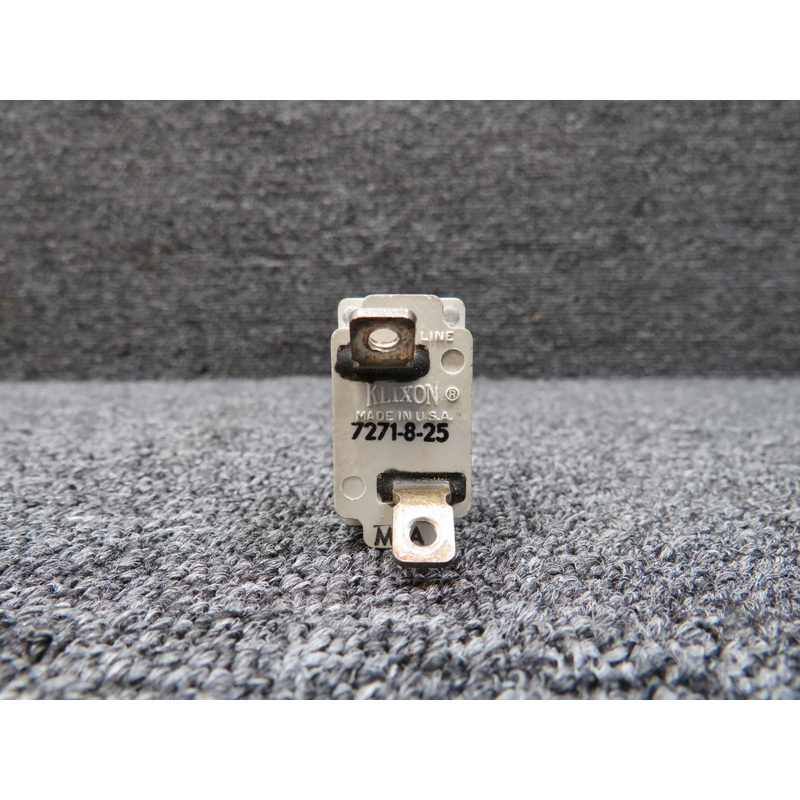 7271-8-25 Klixon Circuit Breaker Push Switch (Amps: 25)