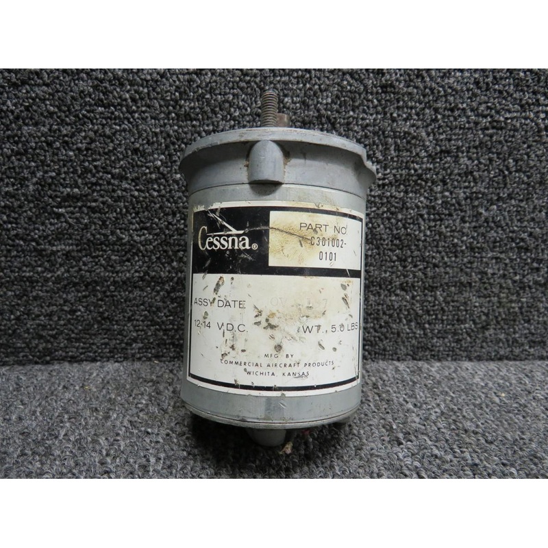 C301002-0101 (Alt: C145-200) Commercial Aircraft Flap Actuator Motor (12-44V)