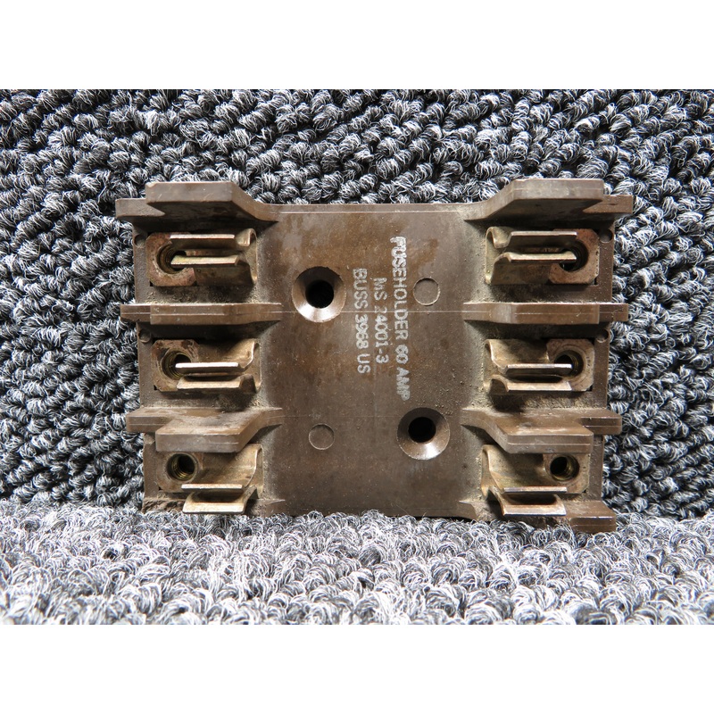MS24001-3 (Alt: BUSS-3968) Bussmann 60 AMP Fuseholder (Damaged)