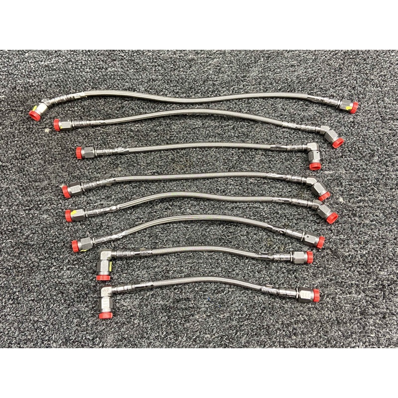 Piper M600 Aeroquip Master Brake Cylinder Hose Set