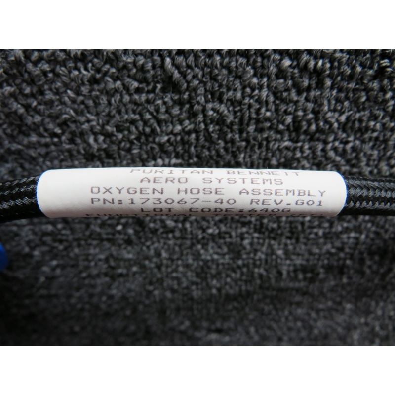 173067-40 Puritan Oxygen Hose Assembly with 8130-3 (New Old Stock)