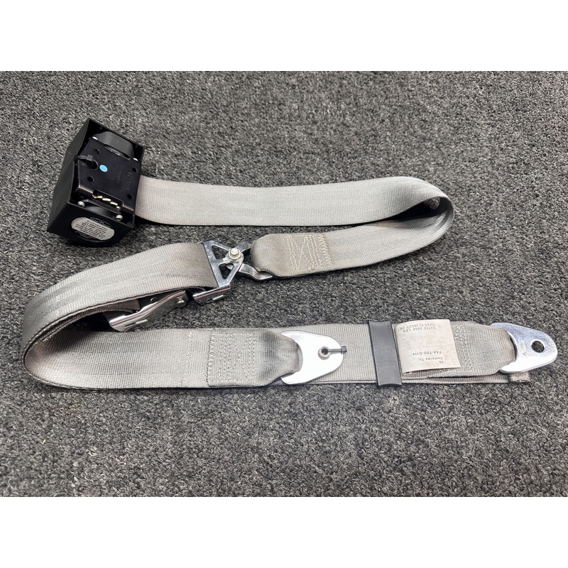 3052-3-181-8013 Amsafe 35FB9 Lap Seatbelt Assembly with Reel & Cover Assembly
