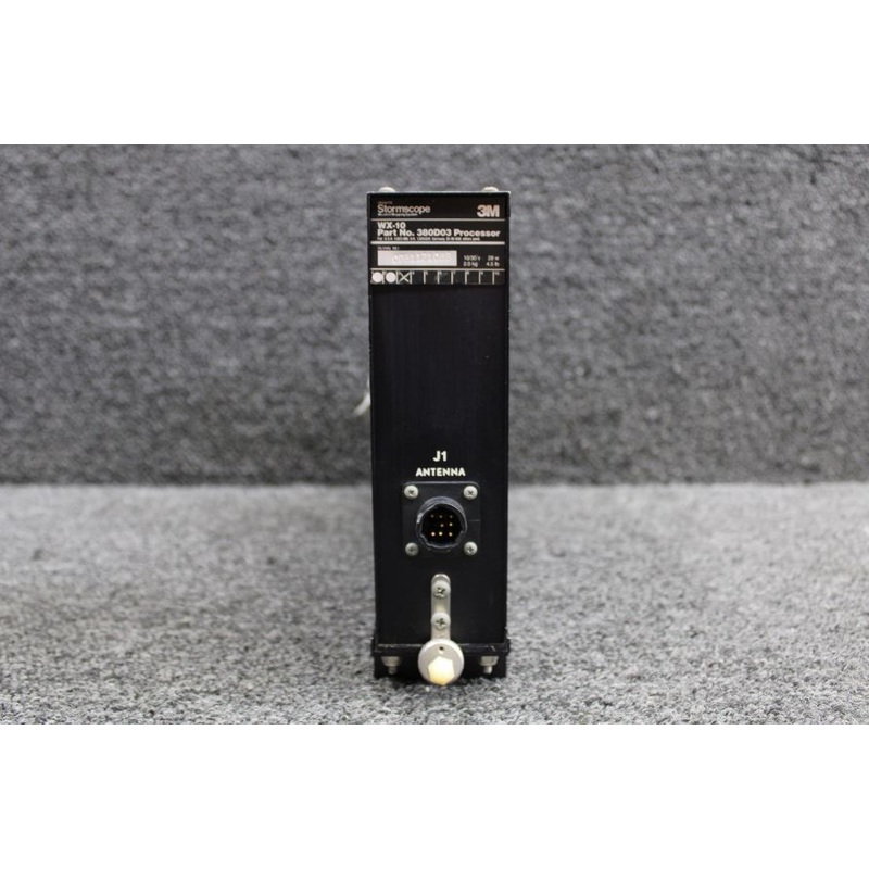 380D03 3M WX-10 Stormscope Processor with Mods (10-30V) (Minus Connector)