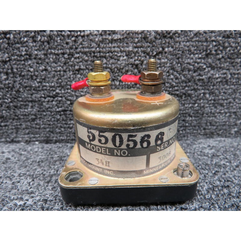 34H Rosemount Voltmeter Indicator