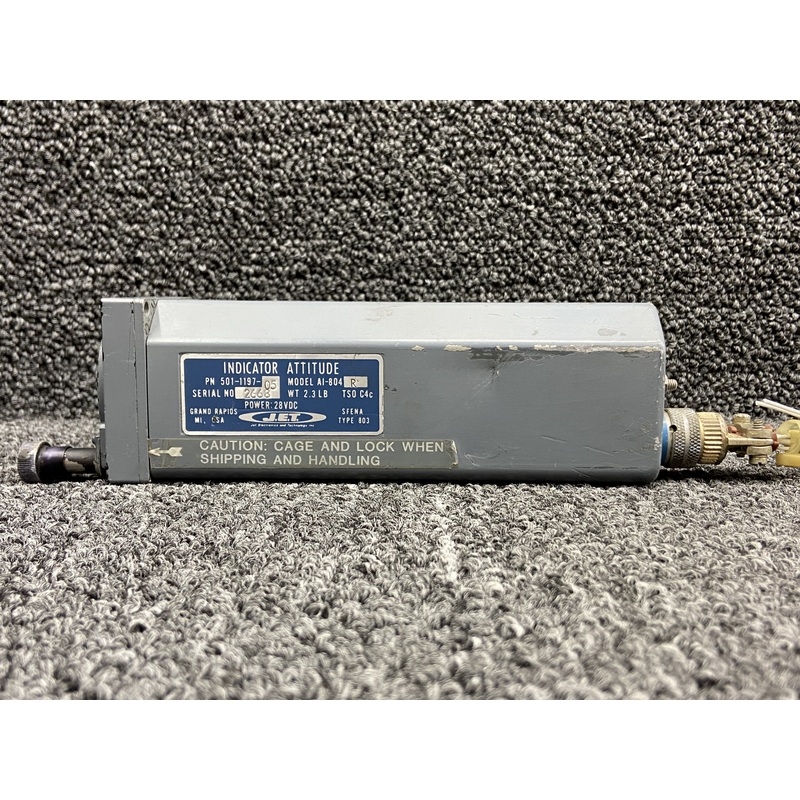 501-1197-05 JET AI-804R Attitude Indicator (28V)