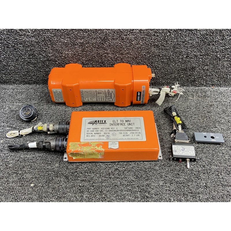 C406-N Artex Emergency Locator Transmitter with Switch, Interface & Horn