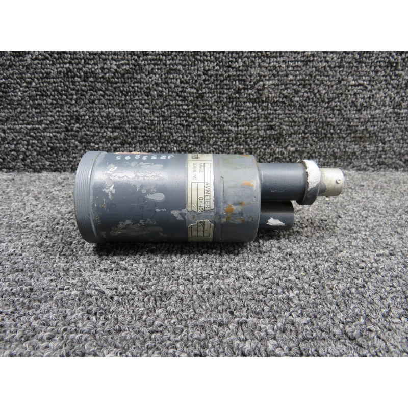 153LA30A Lewis Engineering DC Ammeter Indicator (Worn Face and Paint)