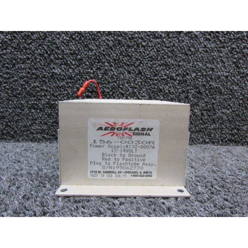 156-0030R AeroFlash Signal Power Supply (Volts: 12-14)