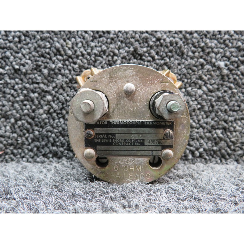 49B700 (Alt: 660109-000) Lewis Radair Exhaust Gas Temperature Indicator