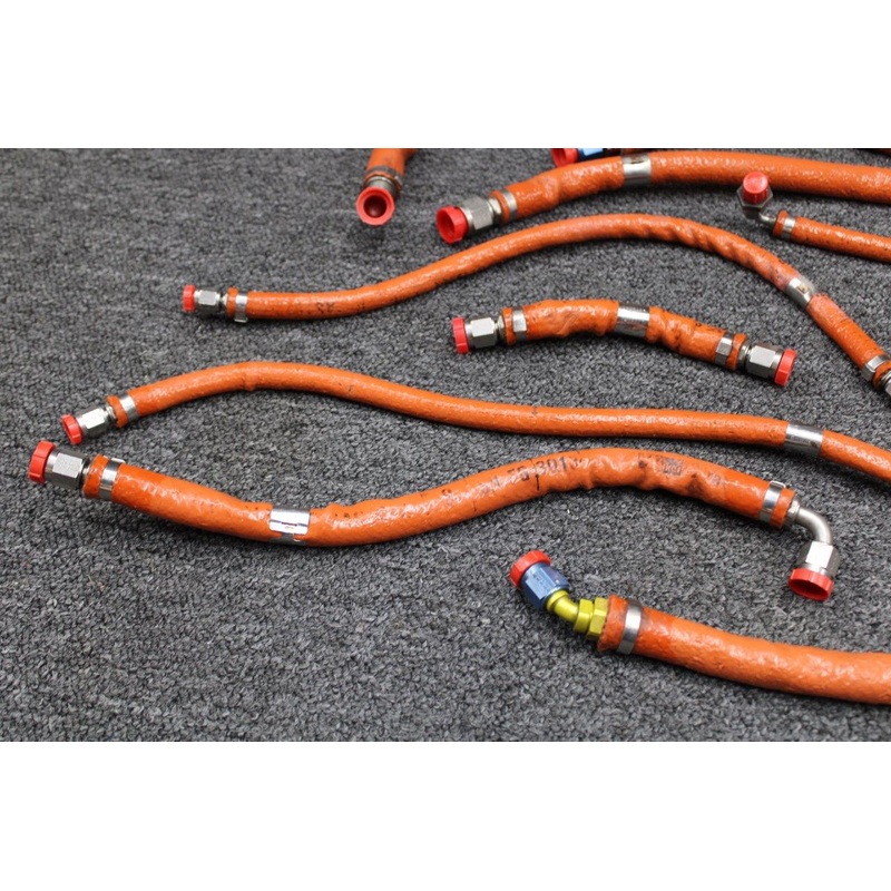 Lycoming TIO-540-AE2A Stratoflex Engine Hose Assembly Set of 14