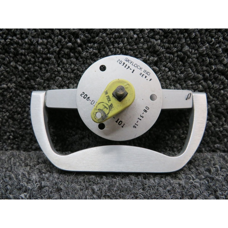 20317-1 REV. F (Alt: 206-031-620-101) Bell 206B Skylock Interior Door Handle