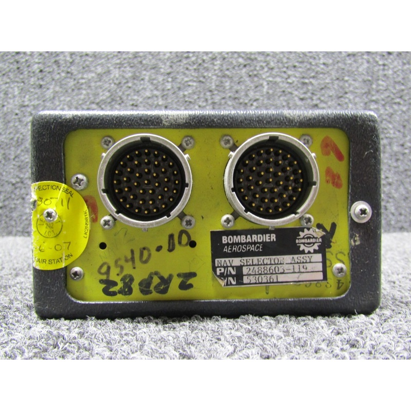 2488603-119 Lear Dual Frequency Nav Selector Unit